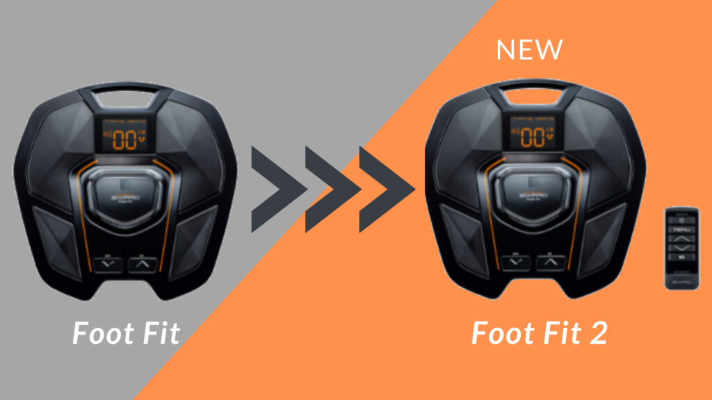 SIXPAD Foot Fit 2（フットフィット２）が新発売！新機能や改良点、旧 